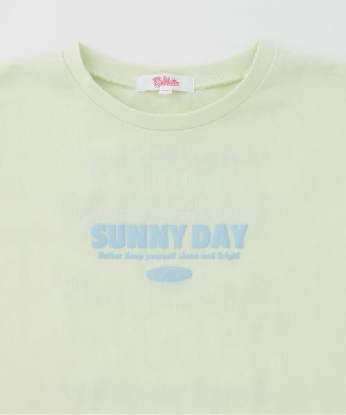 PINK-latte / ピンク ラテ Tシャツ | 【接触冷感】ランドリーくまちゃん半袖Tシャツ | 詳細2