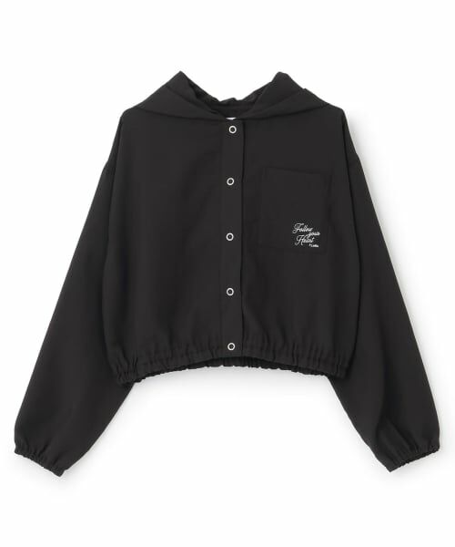 PINK-latte / ピンク ラテ ブルゾン | 【別注】【UVカット・接触冷感】ショート丈ブルゾン（黒）