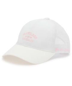 PINK-latte / ピンク ラテ キャップ | ガーリーカレッジロゴメッシュキャップ