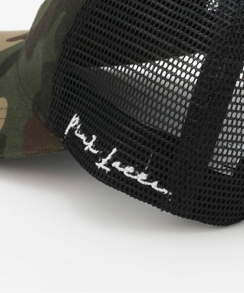 PINK-latte / ピンク ラテ キャップ | ガーリーカレッジロゴメッシュキャップ | 詳細3