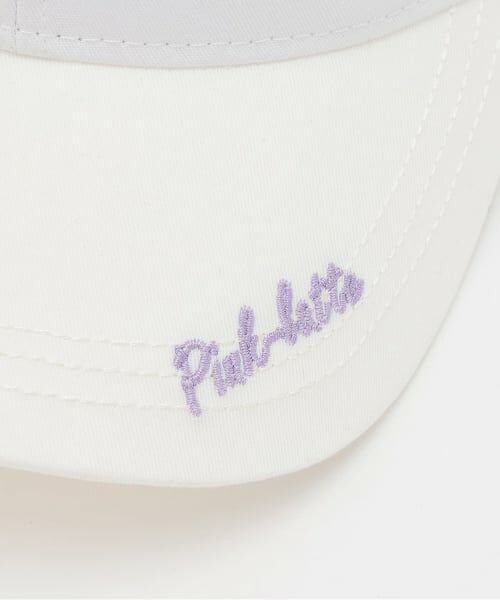 PINK-latte / ピンク ラテ キャップ | ヨコラインロゴメッシュキャップ | 詳細3