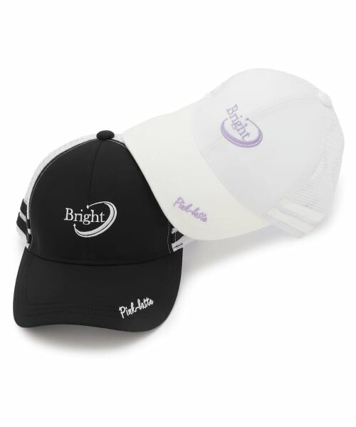 PINK-latte / ピンク ラテ キャップ | ヨコラインロゴメッシュキャップ | 詳細8