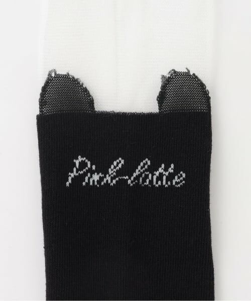 PINK-latte / ピンク ラテ ソックス | クマニーハイソックス | 詳細2