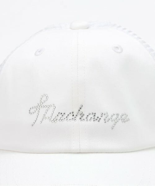 PINK-latte / ピンク ラテ キャップ | リボンストーンメッシュキャップ | 詳細2