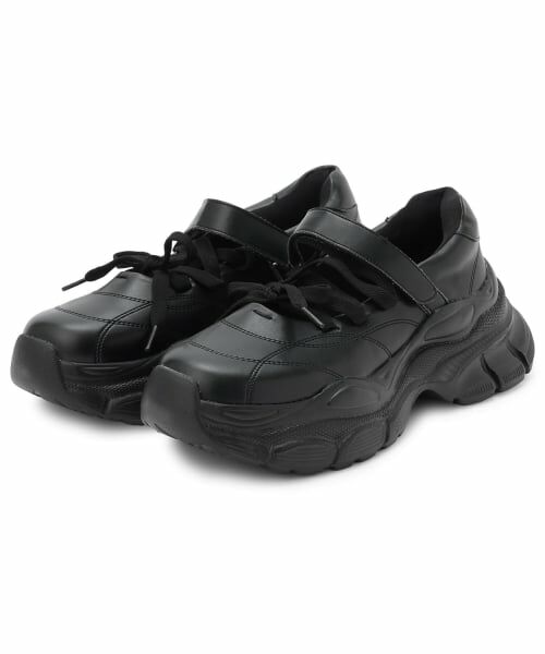 PINK-latte / ピンク ラテ サンダル | スニーカーサンダル（黒）