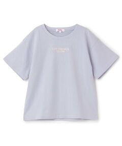 PINK-latte / ピンク ラテ Tシャツ | 【綿100%】ワッペン風半袖T