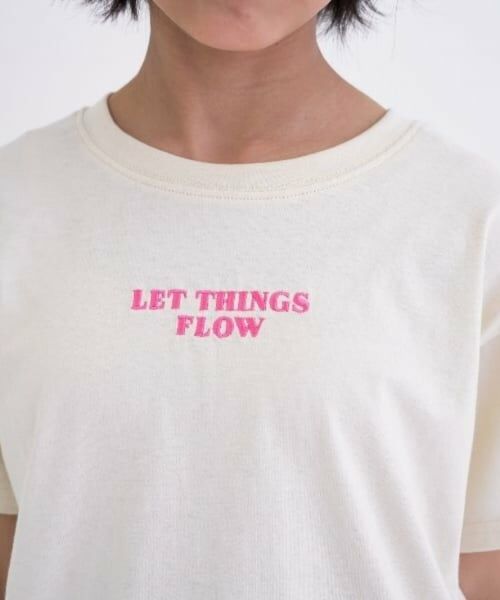 PINK-latte / ピンク ラテ Tシャツ | 【デイリープライス】【綿100%】ワッペン風半袖Tシャツ | 詳細11
