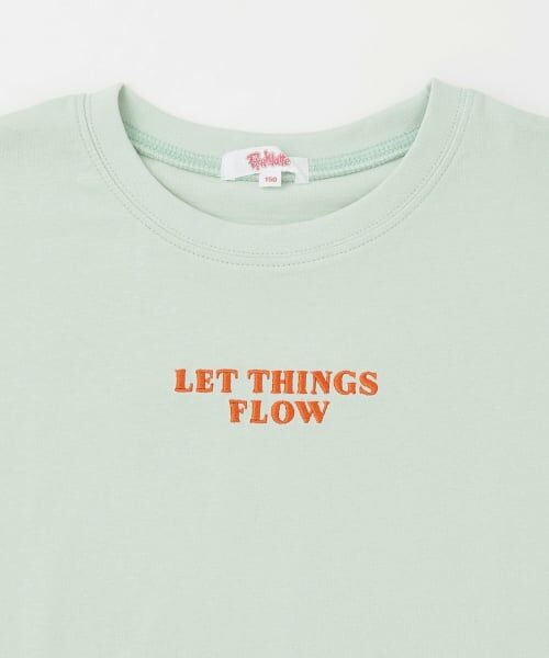 PINK-latte / ピンク ラテ Tシャツ | 【デイリープライス】【綿100%】ワッペン風半袖Tシャツ | 詳細16