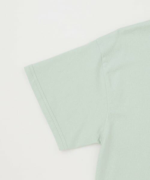 PINK-latte / ピンク ラテ Tシャツ | 【デイリープライス】【綿100%】ワッペン風半袖Tシャツ | 詳細18