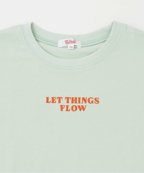 PINK-latte / ピンク ラテ Tシャツ | 【綿100%】ワッペン風半袖T | 詳細2