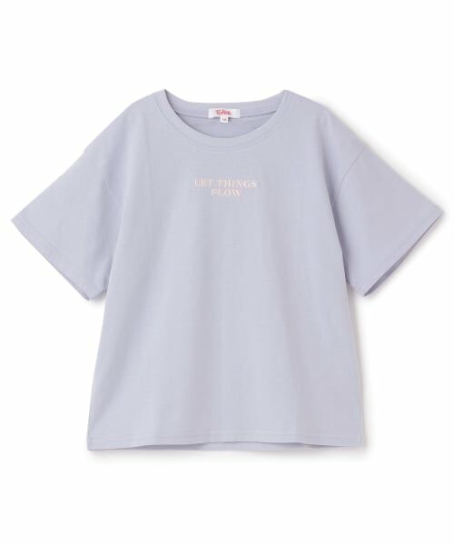 PINK-latte / ピンク ラテ Tシャツ | 【デイリープライス】【綿100%】ワッペン風半袖Tシャツ | 詳細24