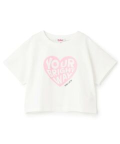 PINK-latte / ピンク ラテ Tシャツ | 【綿100%】ハートロゴプリント半袖T