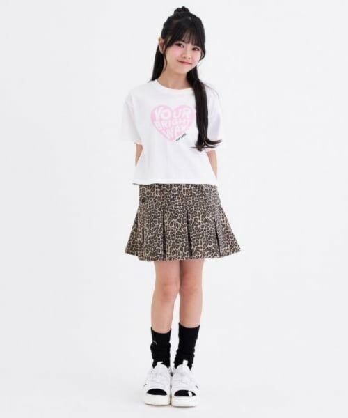 PINK-latte / ピンク ラテ Tシャツ | 【デイリープライス】【綿100%】ハートロゴプリント半袖Tシャツ | 詳細10