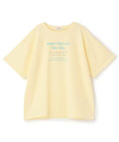 PINK-latte / ピンク ラテ Tシャツ | 【綿100%】ゆるくまイラストカラバリ半袖T