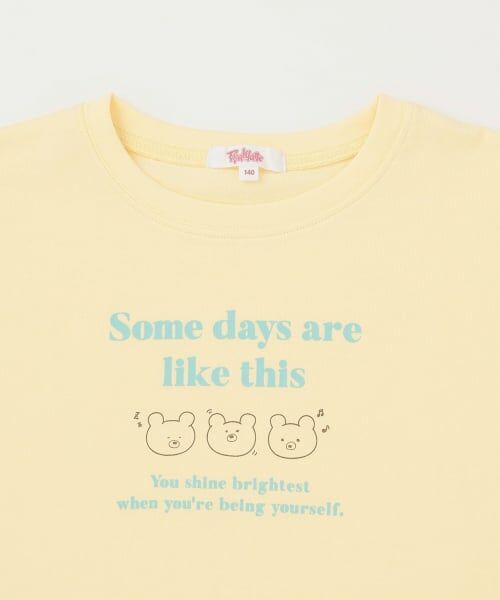 PINK-latte / ピンク ラテ Tシャツ | 【デイリープライス】【綿100%】ゆるくまイラストカラバリ半袖Tシャツ | 詳細24