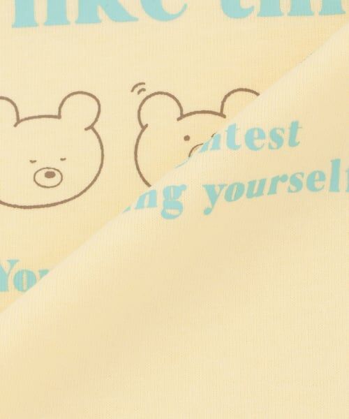 PINK-latte / ピンク ラテ Tシャツ | 【デイリープライス】【綿100%】ゆるくまイラストカラバリ半袖Tシャツ | 詳細27