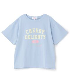 PINK-latte / ピンク ラテ Tシャツ | 【綿100%】カレッジプリント半袖T