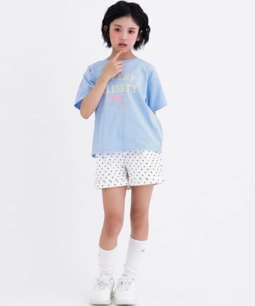 PINK-latte / ピンク ラテ Tシャツ | 【デイリープライス】【綿100%】カレッジプリント半袖Tシャツ | 詳細12