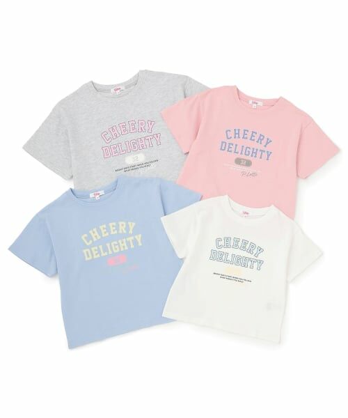 PINK-latte / ピンク ラテ Tシャツ | 【デイリープライス】【綿100%】カレッジプリント半袖Tシャツ | 詳細19