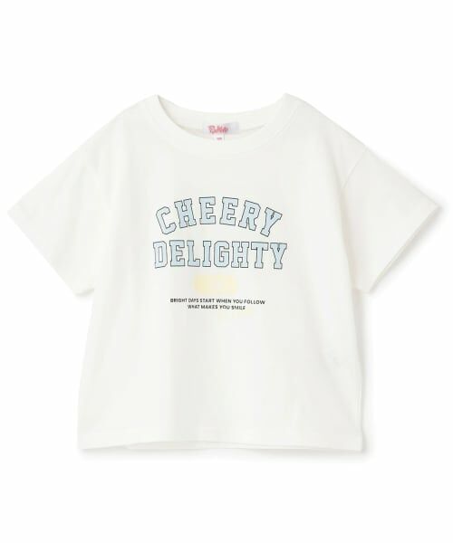 PINK-latte / ピンク ラテ Tシャツ | 【デイリープライス】【綿100%】カレッジプリント半袖Tシャツ | 詳細21