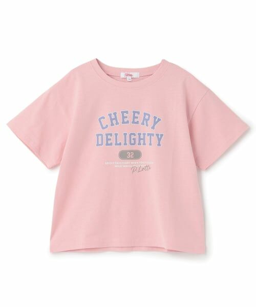 PINK-latte / ピンク ラテ Tシャツ | 【デイリープライス】【綿100%】カレッジプリント半袖Tシャツ | 詳細22