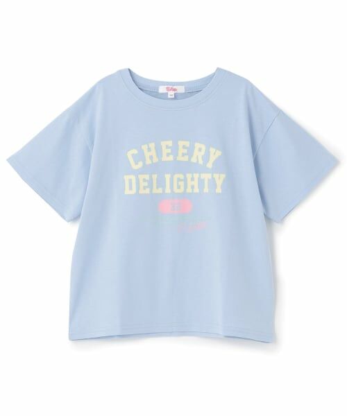 PINK-latte / ピンク ラテ Tシャツ | 【デイリープライス】【綿100%】カレッジプリント半袖Tシャツ | 詳細23
