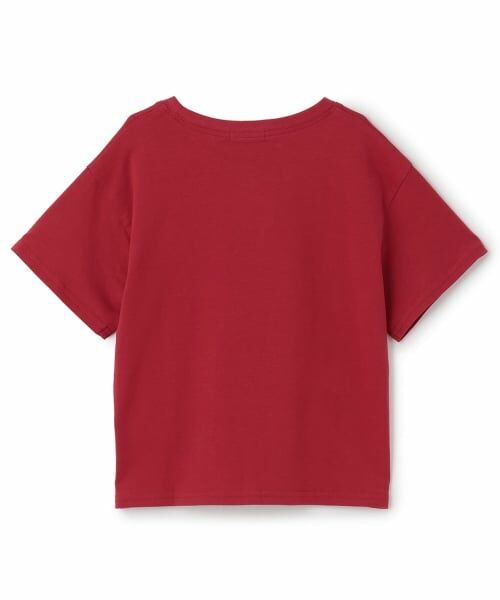 PINK-latte / ピンク ラテ Tシャツ | 【綿100%】フロッキー半袖T | 詳細1
