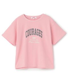 PINK-latte / ピンク ラテ Tシャツ | 【綿100%】かすれカレッジ半袖T