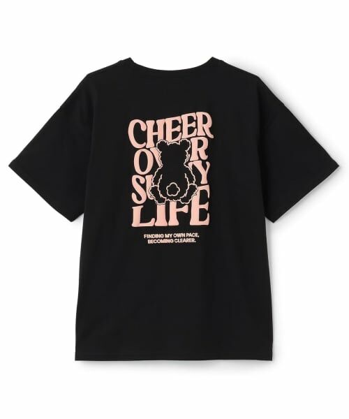PINK-latte / ピンク ラテ Tシャツ | 【綿100%】くまちゃん半袖T | 詳細1