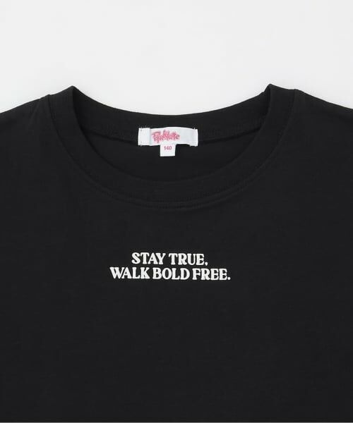 PINK-latte / ピンク ラテ Tシャツ | 【綿100%】くまちゃん半袖T | 詳細2