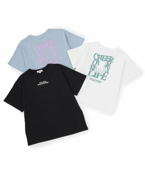 PINK-latte / ピンク ラテ Tシャツ | 【綿100%】くまちゃん半袖T | 詳細6