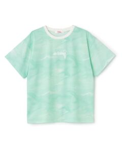 PINK-latte / ピンク ラテ Tシャツ | 【サーティワン】【接触冷感】マーブル柄ビッグ半袖Tシャツ
