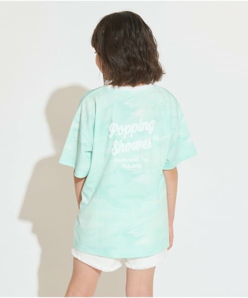 PINK-latte / ピンク ラテ Tシャツ | 【サーティワン】【接触冷感】マーブル柄ビッグ半袖Tシャツ | 詳細14