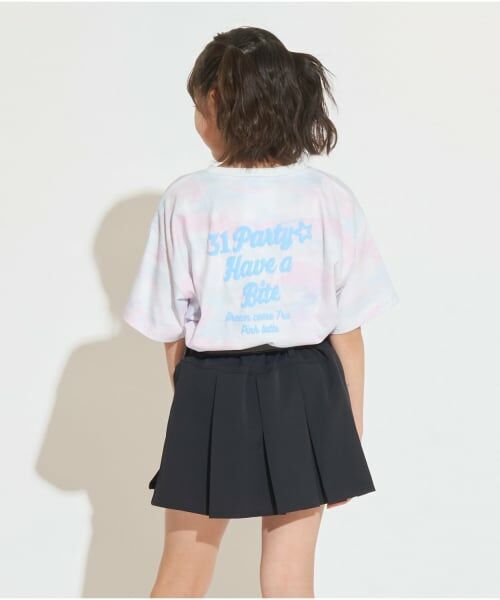 PINK-latte / ピンク ラテ Tシャツ | 【サーティワン】【接触冷感】マーブル柄ビッグ半袖Tシャツ | 詳細18