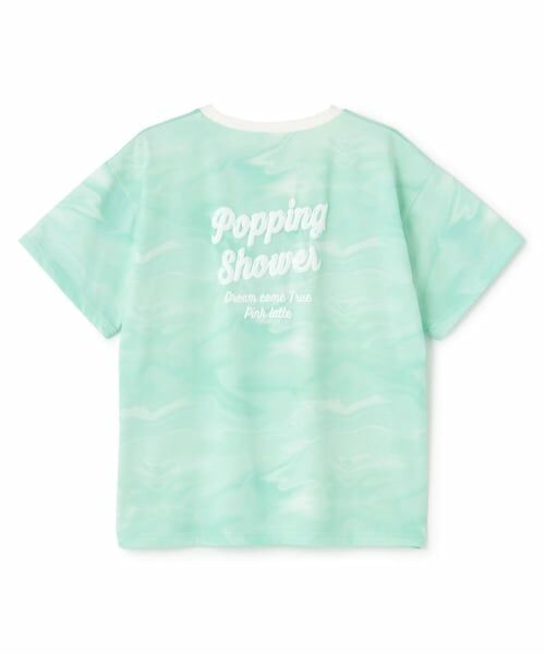 PINK-latte / ピンク ラテ Tシャツ | 【サーティワン】【接触冷感】マーブル柄ビッグ半袖Tシャツ | 詳細3