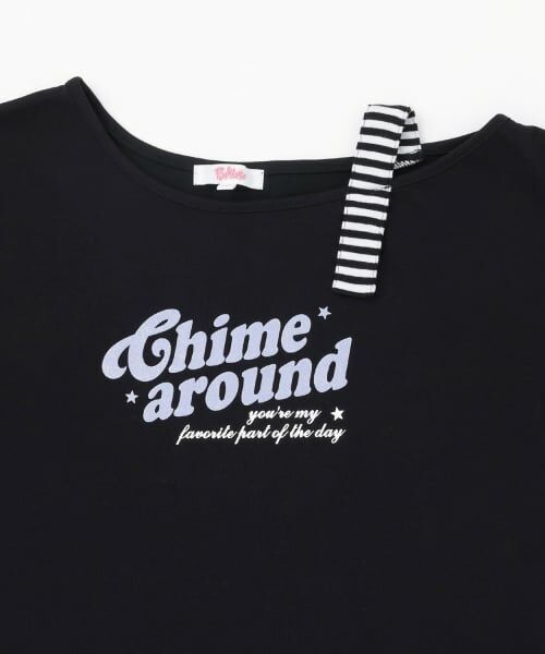 PINK-latte / ピンク ラテ Tシャツ | 【接触冷感】アシンメトリー肩あき半袖T | 詳細13