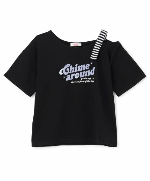 PINK-latte / ピンク ラテ Tシャツ | 【接触冷感】アシンメトリー肩あき半袖T | 詳細21