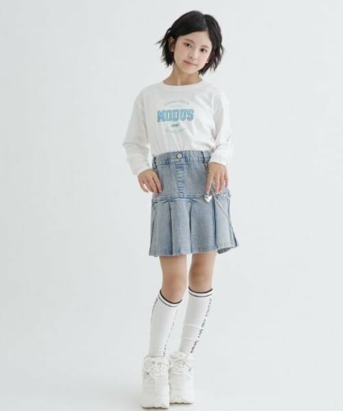 PINK-latte / ピンク ラテ Tシャツ | 【綿100%】カレッジロンT | 詳細11