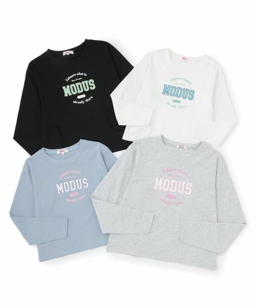 PINK-latte / ピンク ラテ Tシャツ | 【綿100%】カレッジロンT | 詳細19