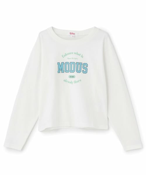 PINK-latte / ピンク ラテ Tシャツ | 【綿100%】カレッジロンT | 詳細21