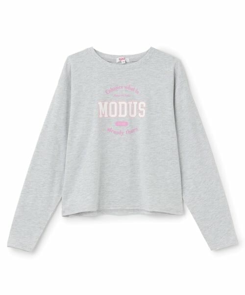 PINK-latte / ピンク ラテ Tシャツ | 【綿100%】カレッジロンT | 詳細24