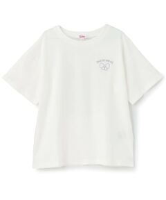 PINK-latte / ピンク ラテ Tシャツ | 【綿100%】リボンくまちゃん半袖T