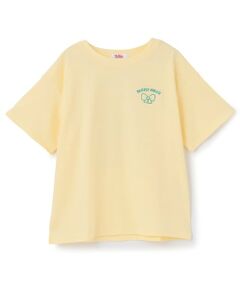 PINK-latte / ピンク ラテ Tシャツ | 【綿100%】リボンくまちゃん半袖T