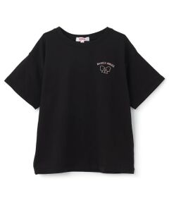 PINK-latte / ピンク ラテ Tシャツ | 【綿100%】リボンくまちゃん半袖T