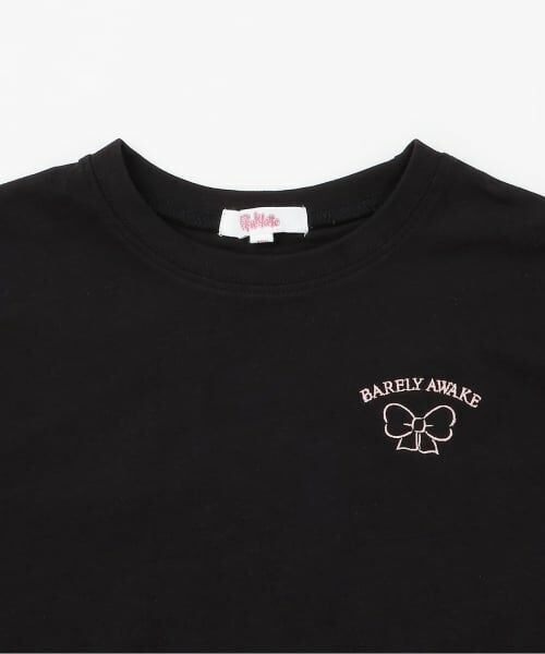 PINK-latte / ピンク ラテ Tシャツ | 【綿100%】リボンくまちゃん半袖T | 詳細2