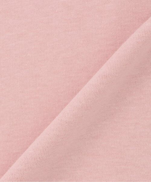 PINK-latte / ピンク ラテ Tシャツ | 【吸水速乾】チェックハートアップリケ半袖T | 詳細5
