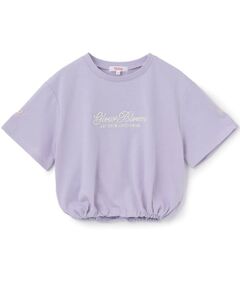 PINK-latte / ピンク ラテ Tシャツ | 裾ドロストりぼんタック半袖Tシャツ2