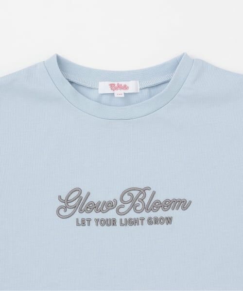 PINK-latte / ピンク ラテ Tシャツ | 裾ドロストりぼんタック半袖Tシャツ2 | 詳細2