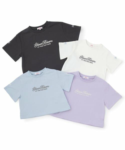 PINK-latte / ピンク ラテ Tシャツ | 裾ドロストりぼんタック半袖Tシャツ2 | 詳細8