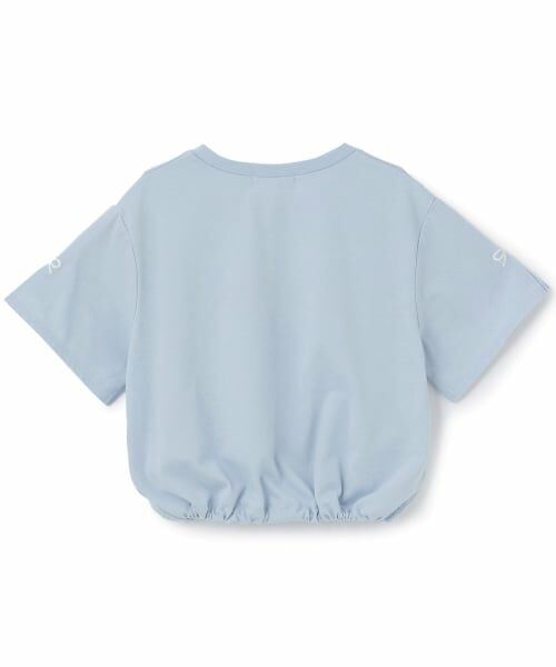 PINK-latte / ピンク ラテ Tシャツ | 裾ドロストりぼんタック半袖Tシャツ | 詳細9
